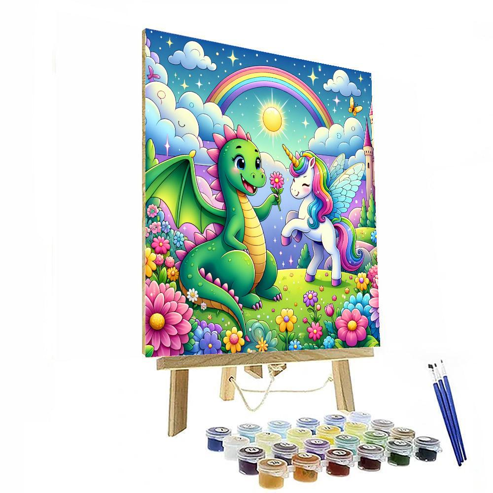 Charming Creature Quest Paint By Numbers Art