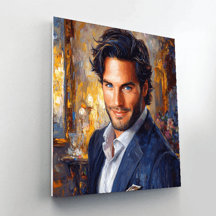 Ben Barnes: The Charismatic Shadow Of Dorian Gray Paint By Numbers