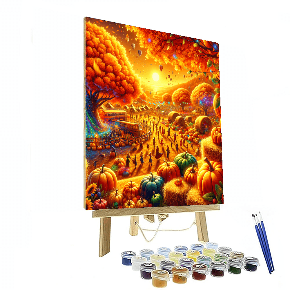Harvest Festival Charm DIY Paint By Numbers