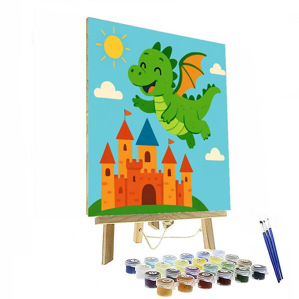 Playful Dragon Adventures Numbered Painting Kits