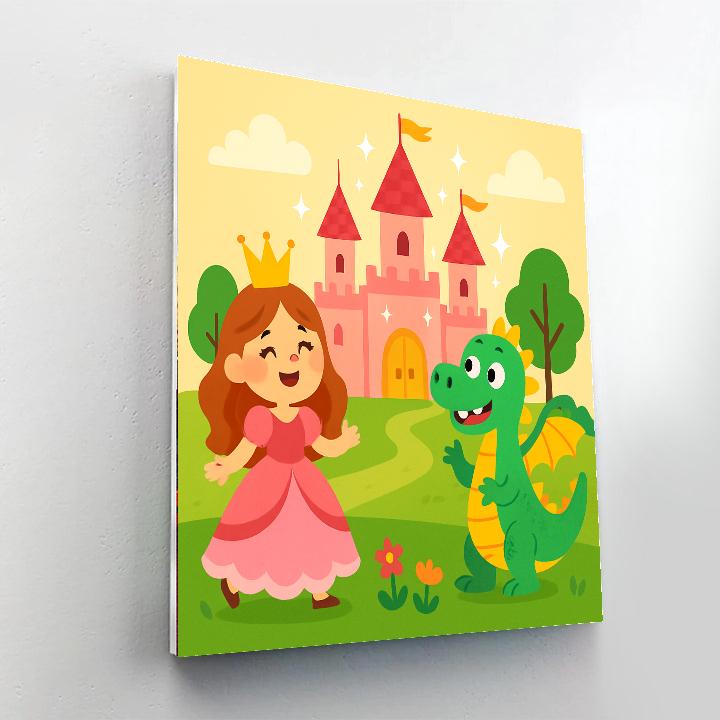 Fabulous Fairy Tale Numbered Painting Kits