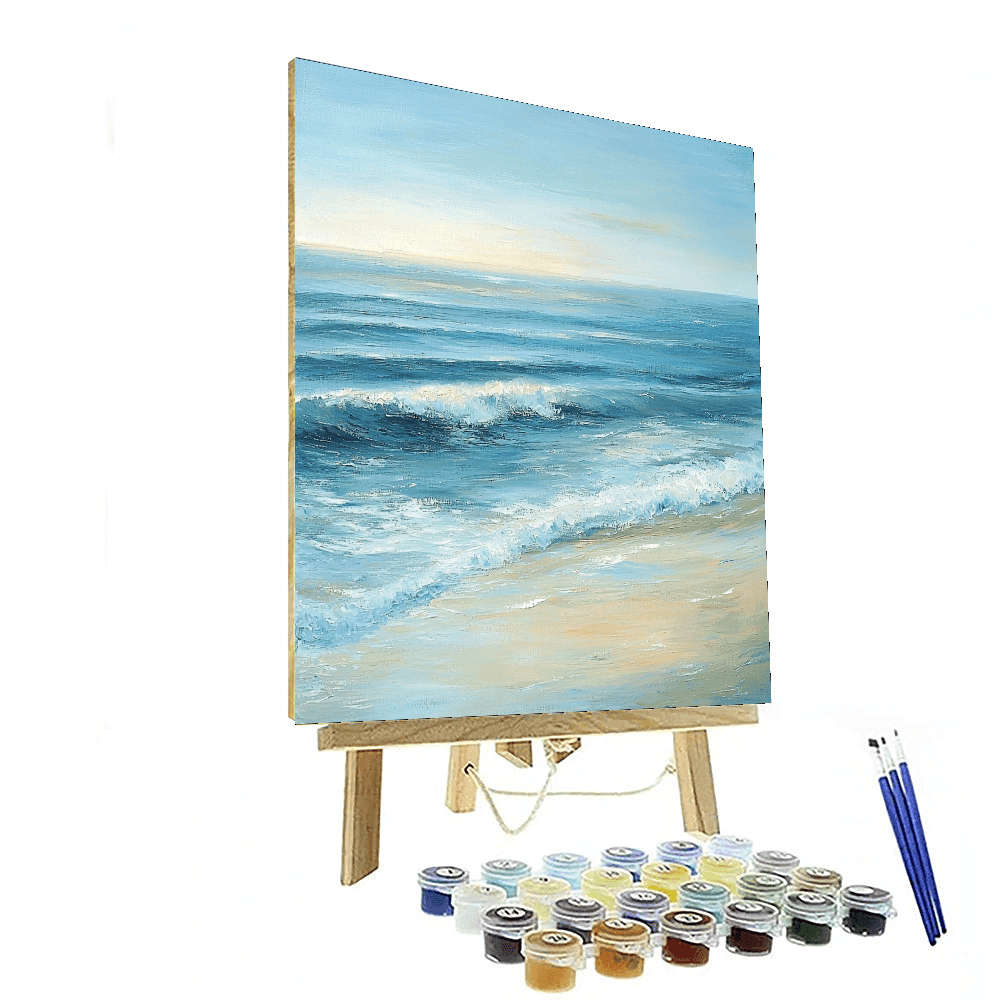 J.M.W. Turner Inspired Whispers Of The Ocean Paint By Numbers Kits