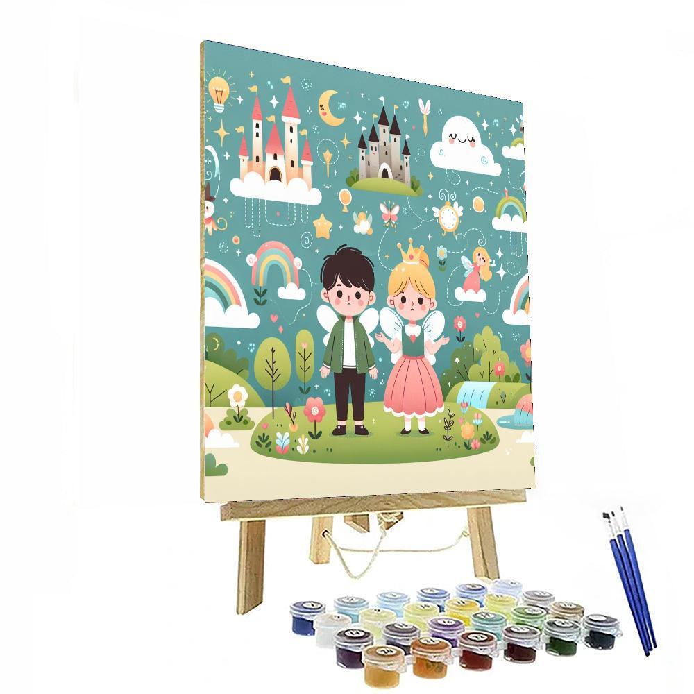 Friendly Fairy Tale Dreams Paint By Numbers Kits