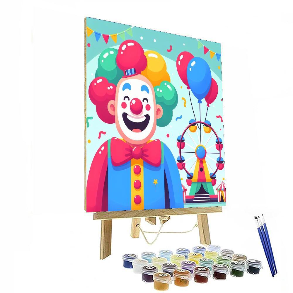 Crazy Carnival Caper Paint By Color