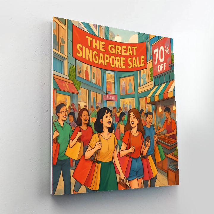The Great Singapore Sale Paint By Number
