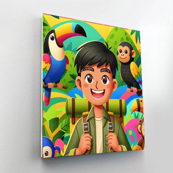 Rainforest Discovery Adventure Paint By Numbers Kits