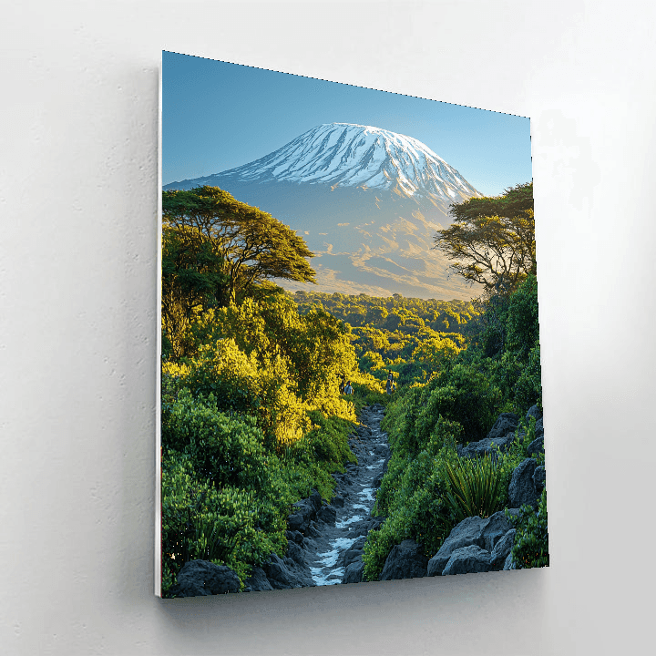 Kilimanjaro National Park Paint By Numbers