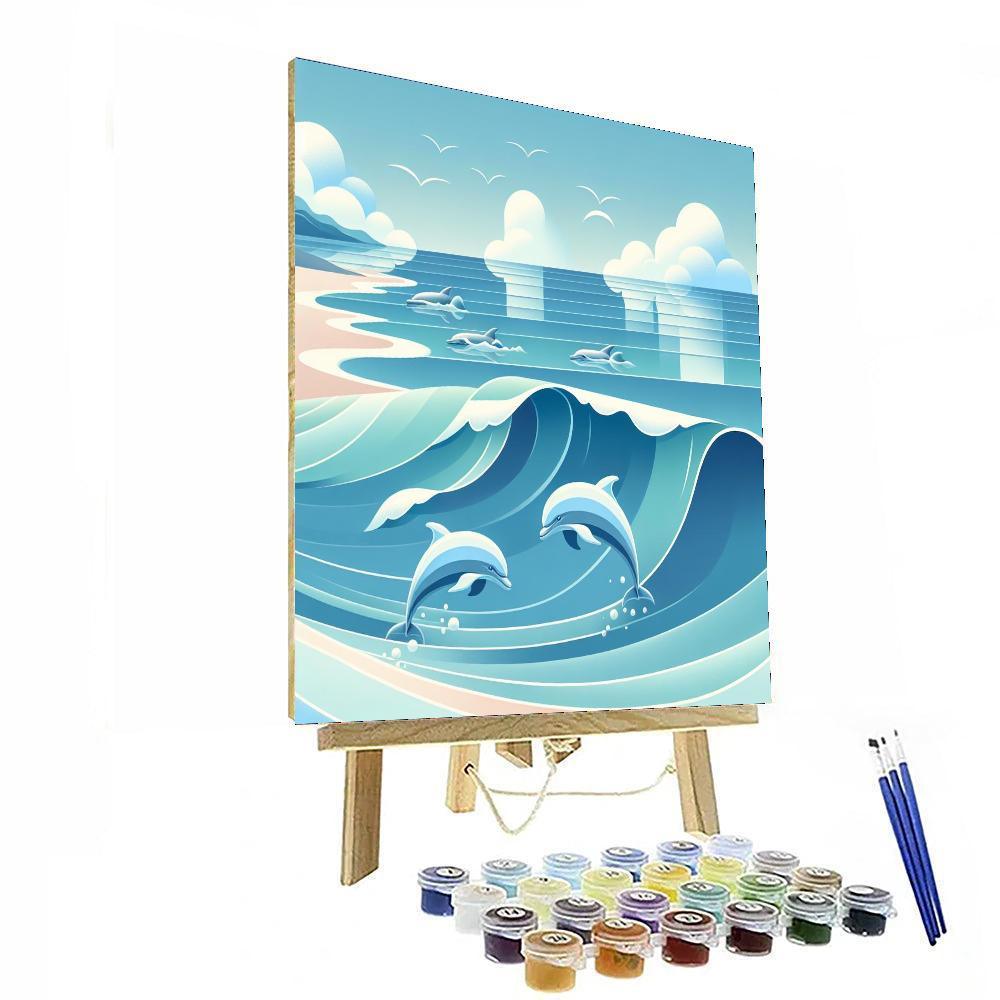 Dreamy Ocean Vibes Paint By Numbers