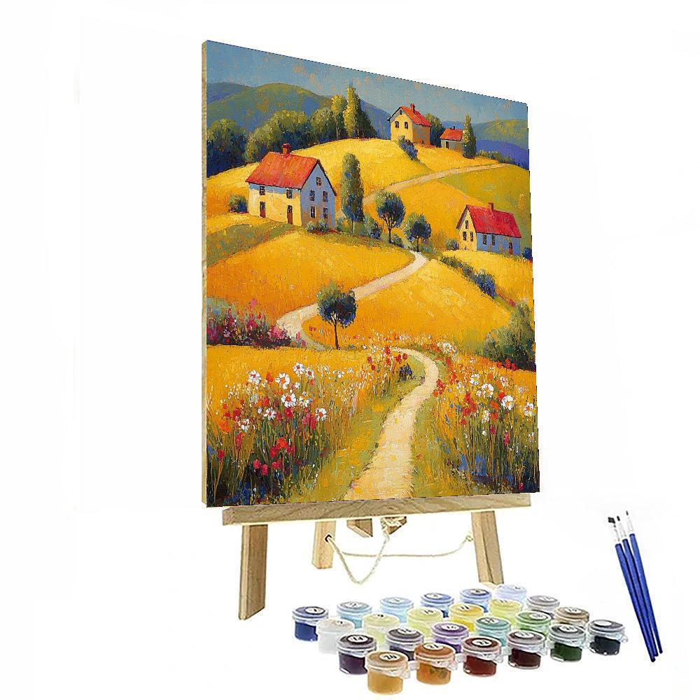 Mom's Sunshine Kitchen Paint By Numbers