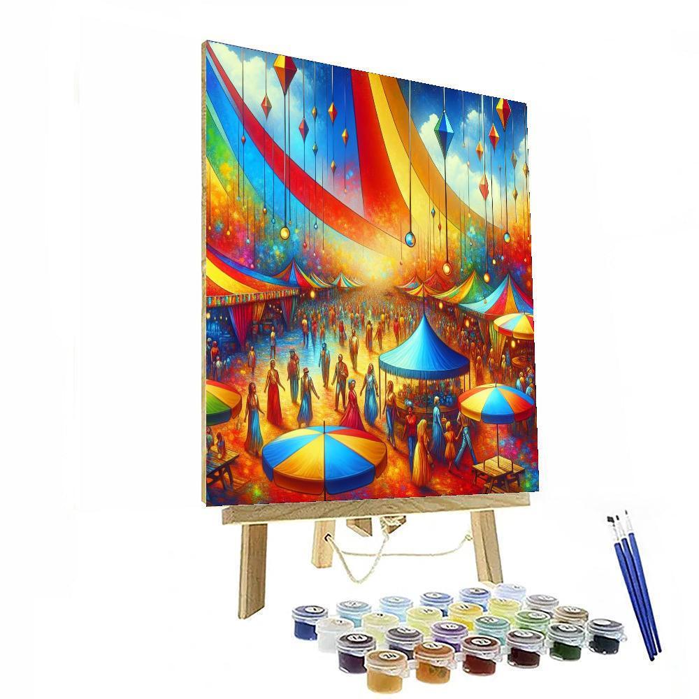 Magical Carnival Celebration Paint By Numbers Kits