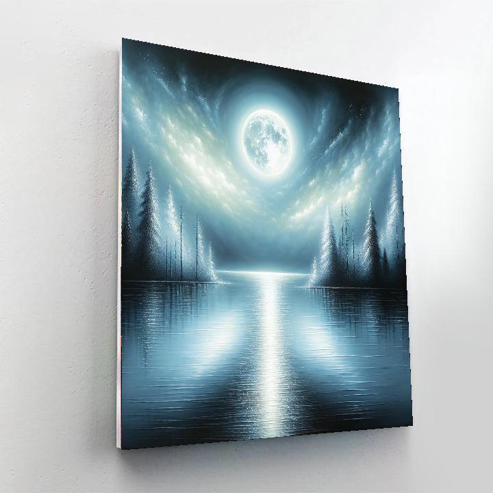 Mystical Enchanted Lake Paint By Color