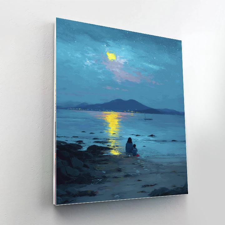 Moonlit Bedtime Tales Paint By Color