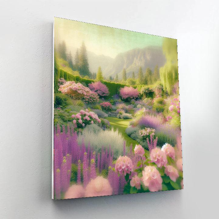 Pastel Dreams Garden Paint By Numbers