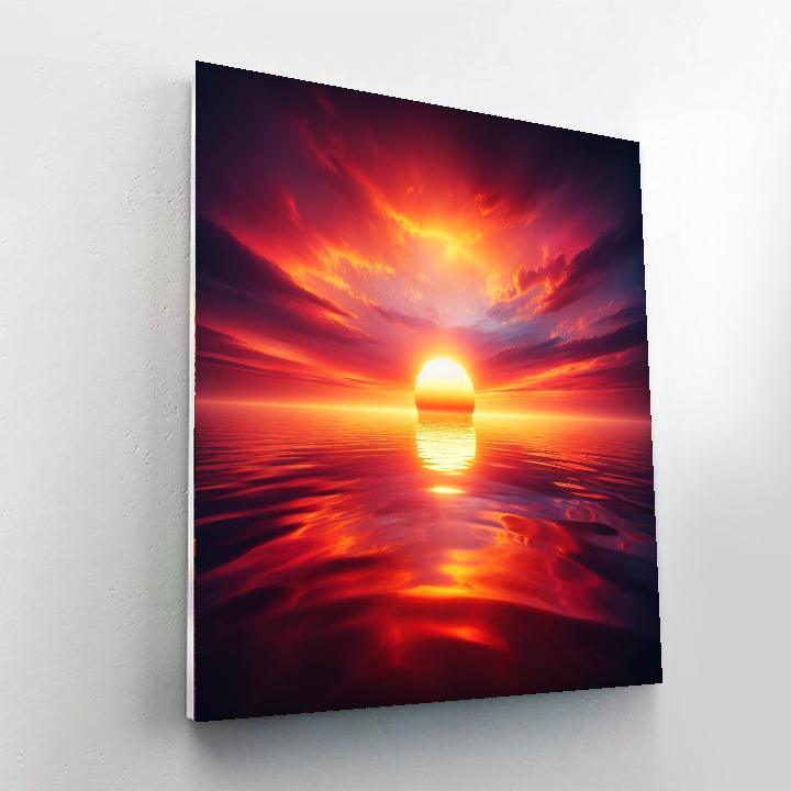 Radiant Horizons Painting By Numbers Kit