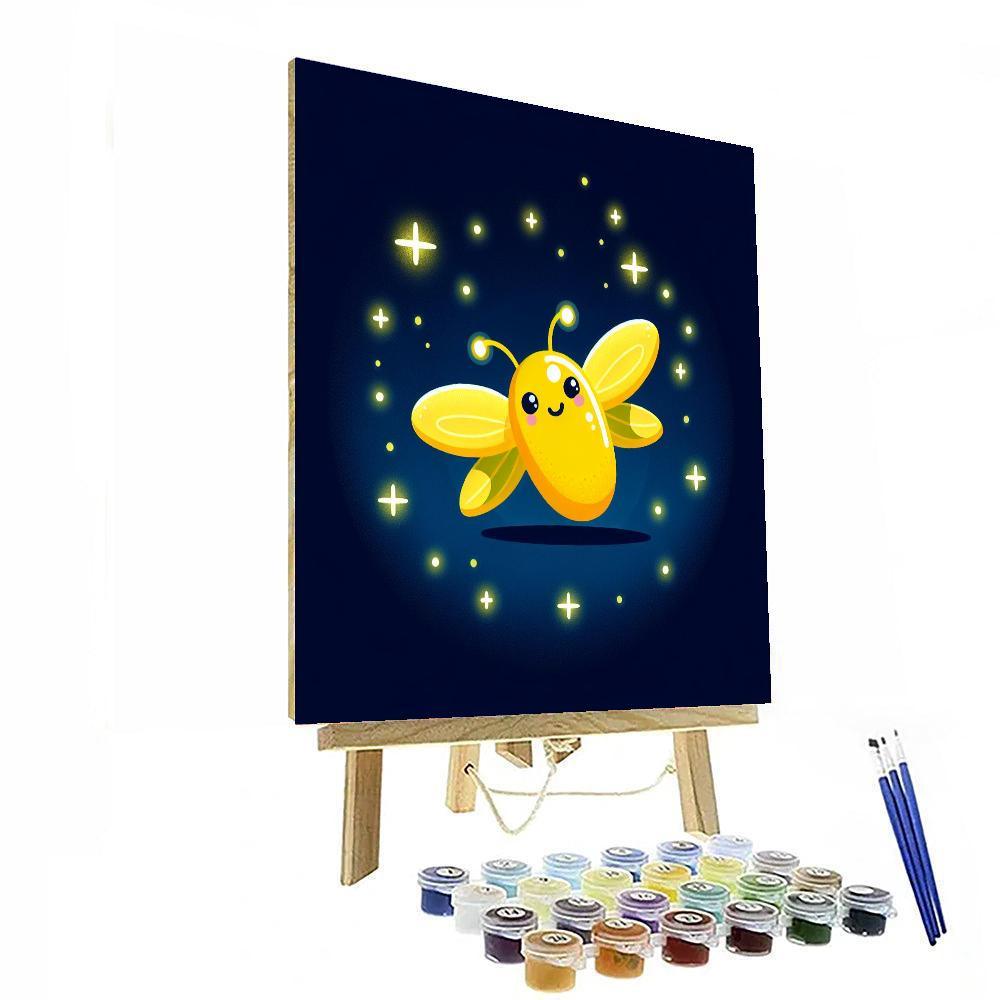 Sparkly Firefly Painting By Numbers Kit