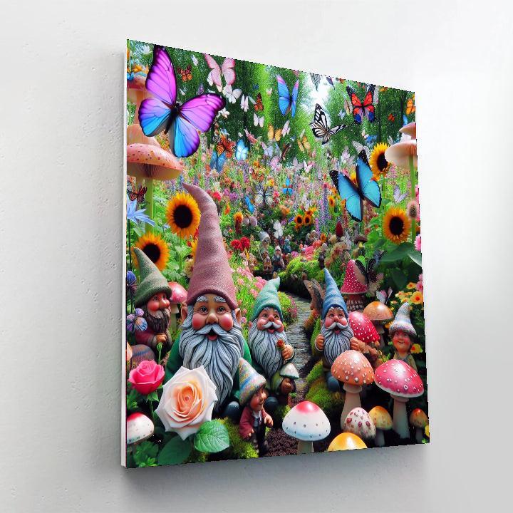 Magical Garden For Little Explorers Numbered Painting Kits