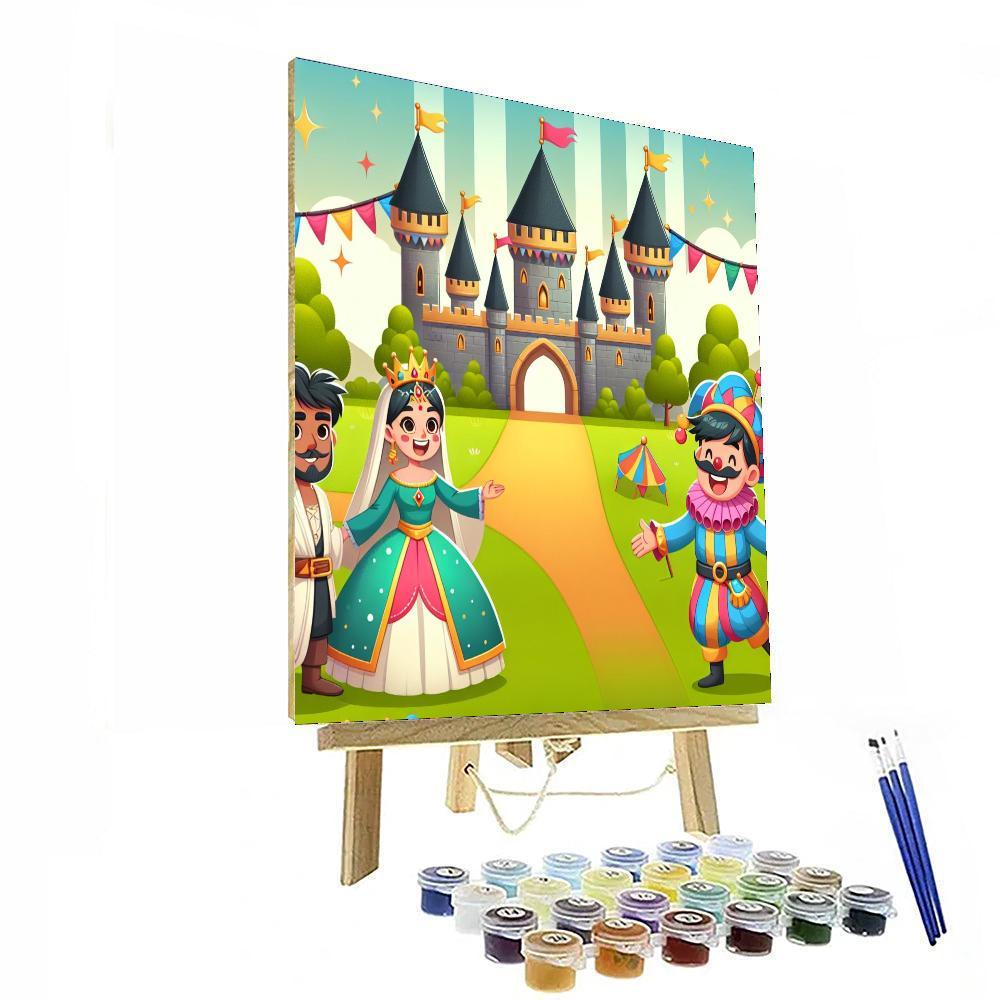 Fairytale Castle Festival Paint By Number