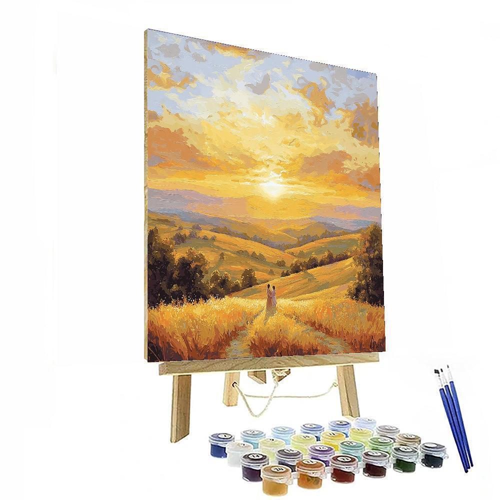 Sunrise Promises Number Painting