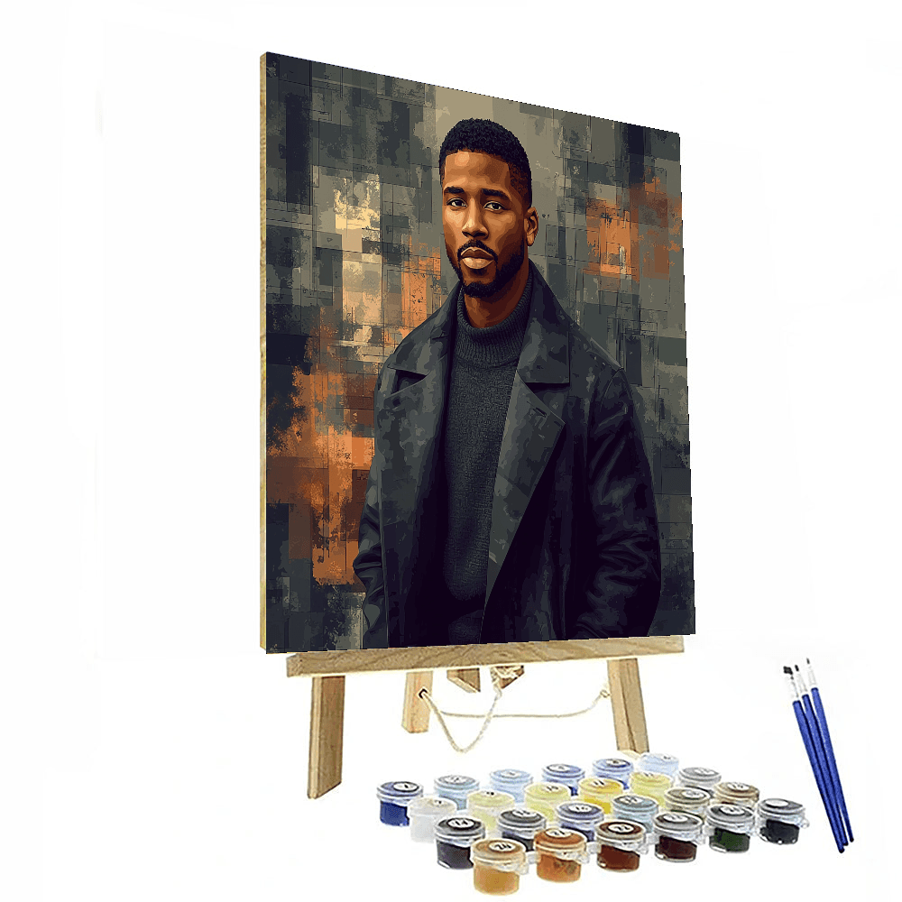 Michael B. Jordan: The Rising Star Of Charisma And Courage Paint By Numbers