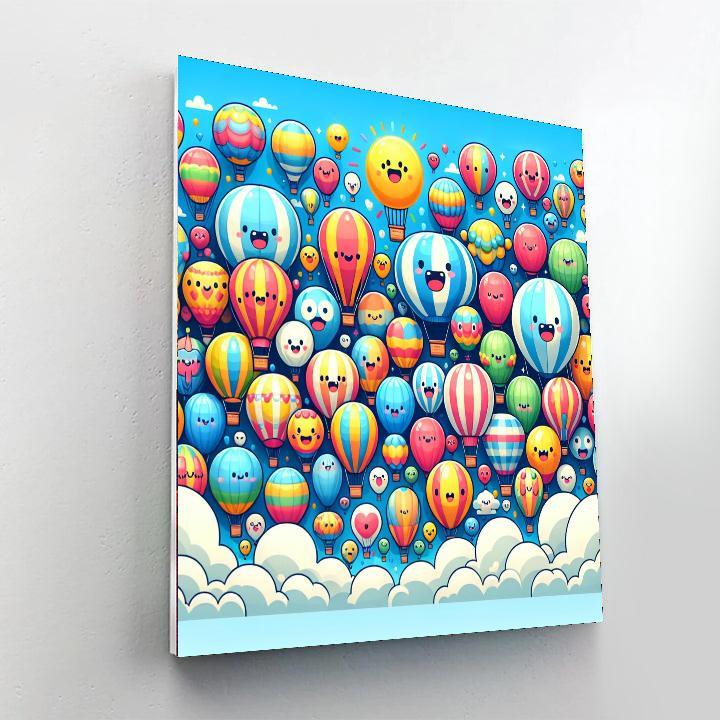 Gigantic Balloon Festival Paint By Numbers Kits