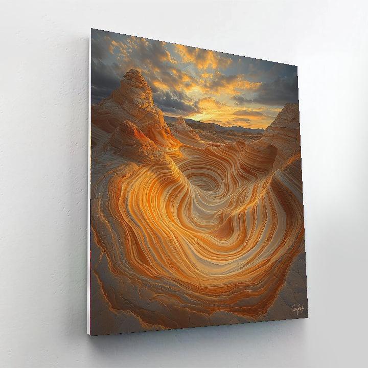 Coyote Buttes North Numbered Painting Kits