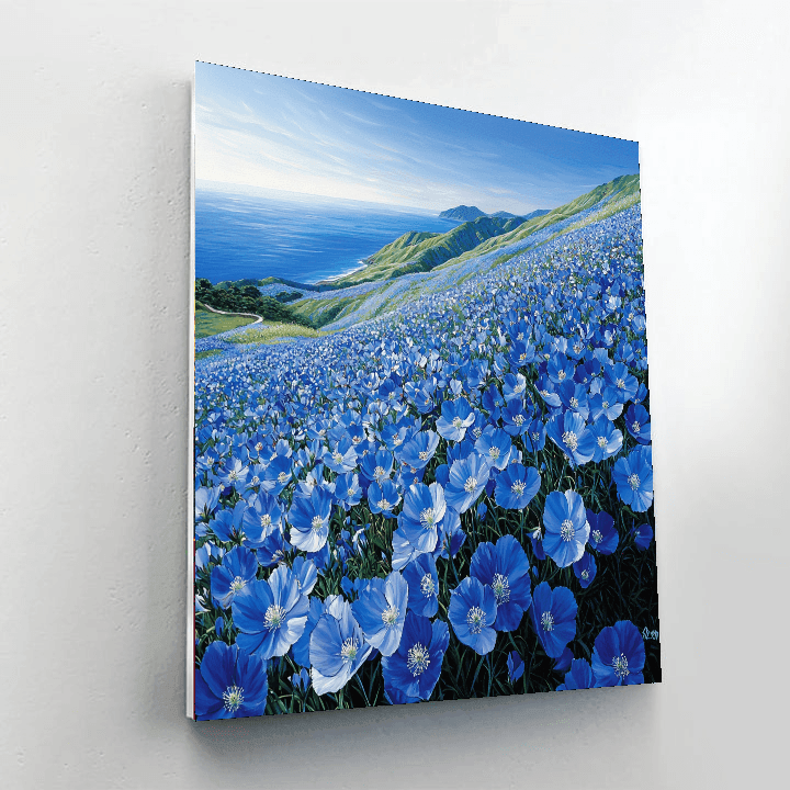 Hitachi Seaside Park - Japan Numbered Painting Kits