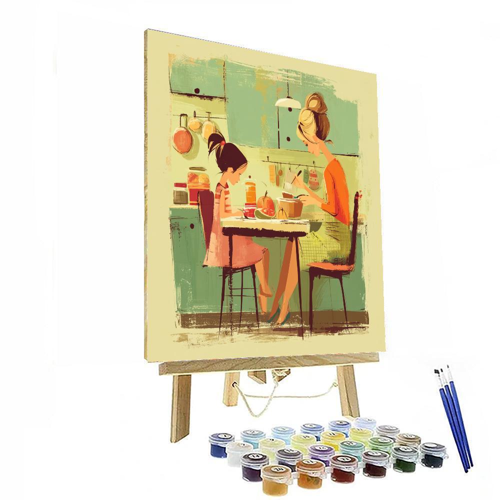 The Gift Of Nurturing DIY Paint By Numbers