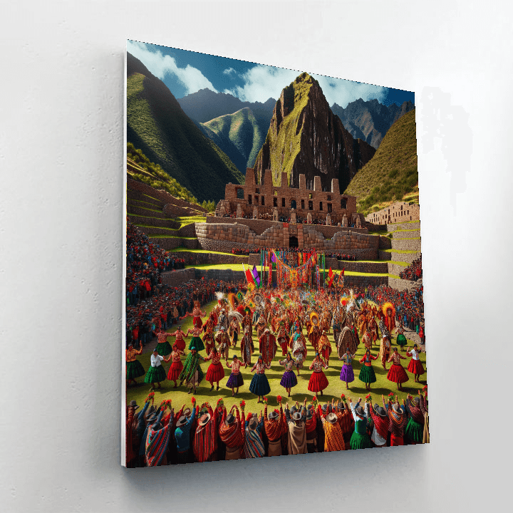 Inti Raymi Festival - Peru Numbered Painting Kits