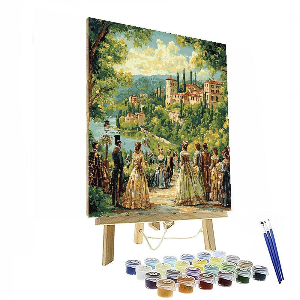 Leonardo Da Vinci Inspired Historical Reverie  DIY Paint By Numbers