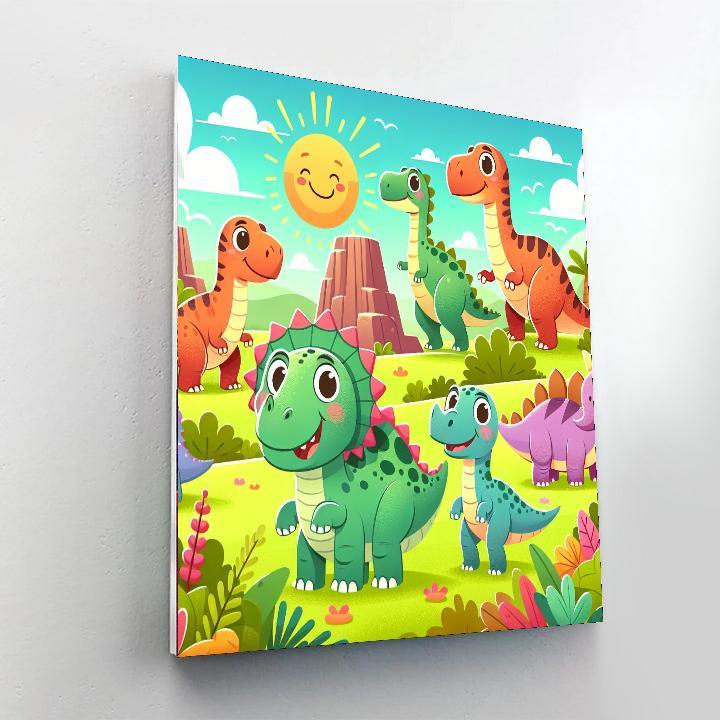 Dino Exploration Adventure Paint By Number
