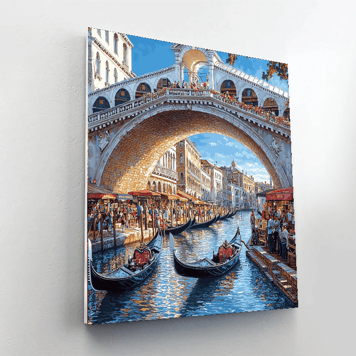 Rialto Bridge Painting Number Kit