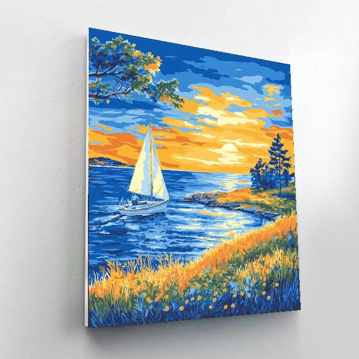 Summer Adventures DIY Paint By Numbers