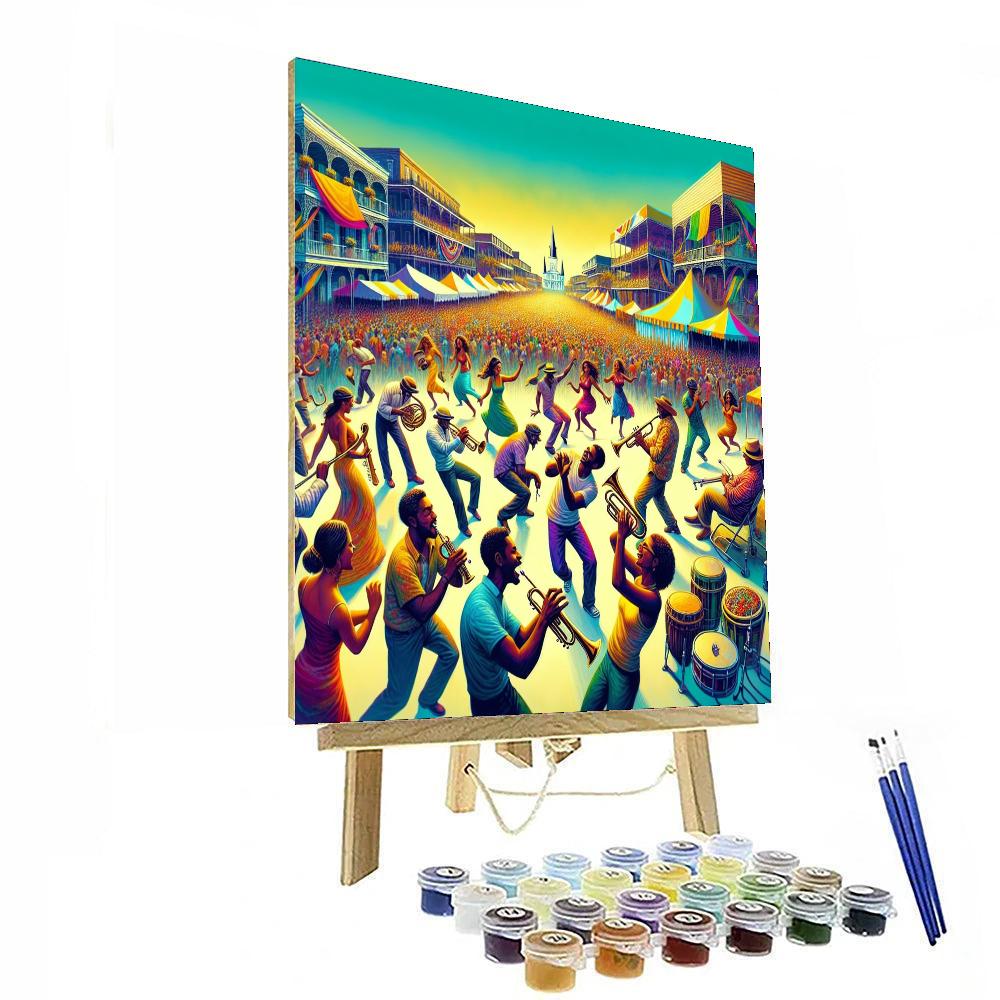 Jazz & Heritage Festival - United States Paint By Numbers