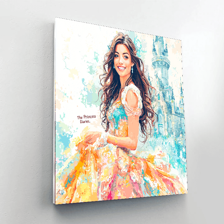 Anne Hathaway: The Whimsical Queen Of Transformation Paint By Numbers