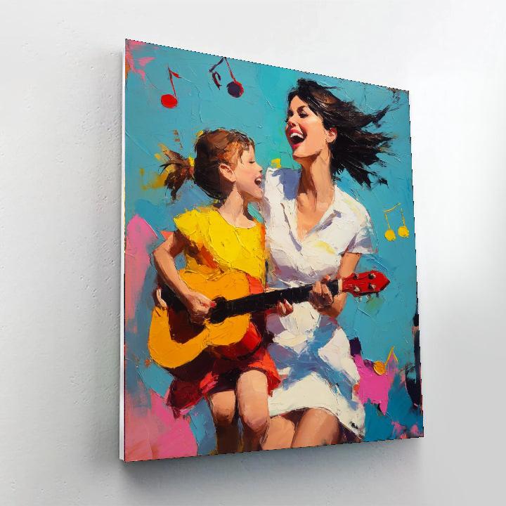 Heartfelt Melody Number Painting