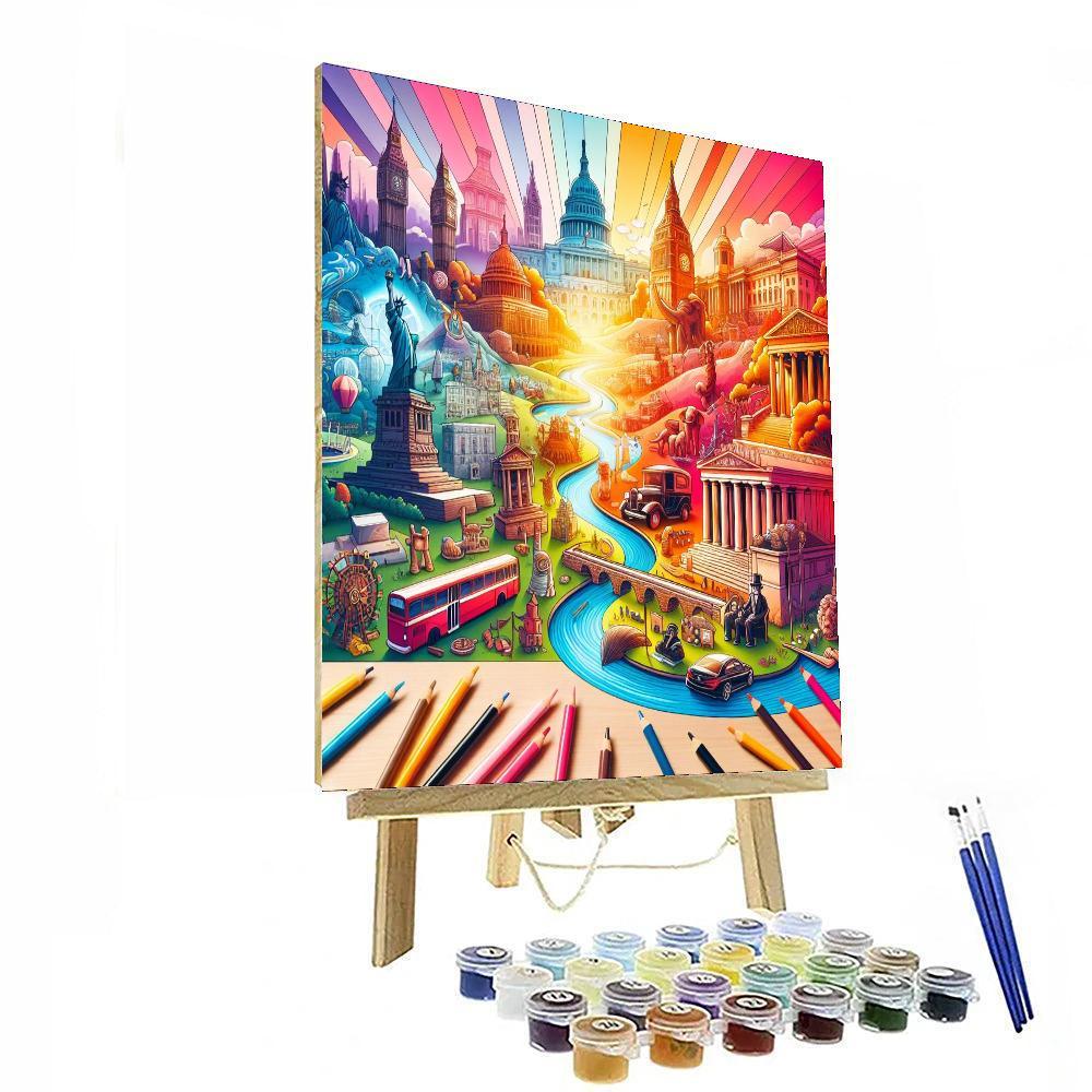 Adventures In Time Paint By Numbers