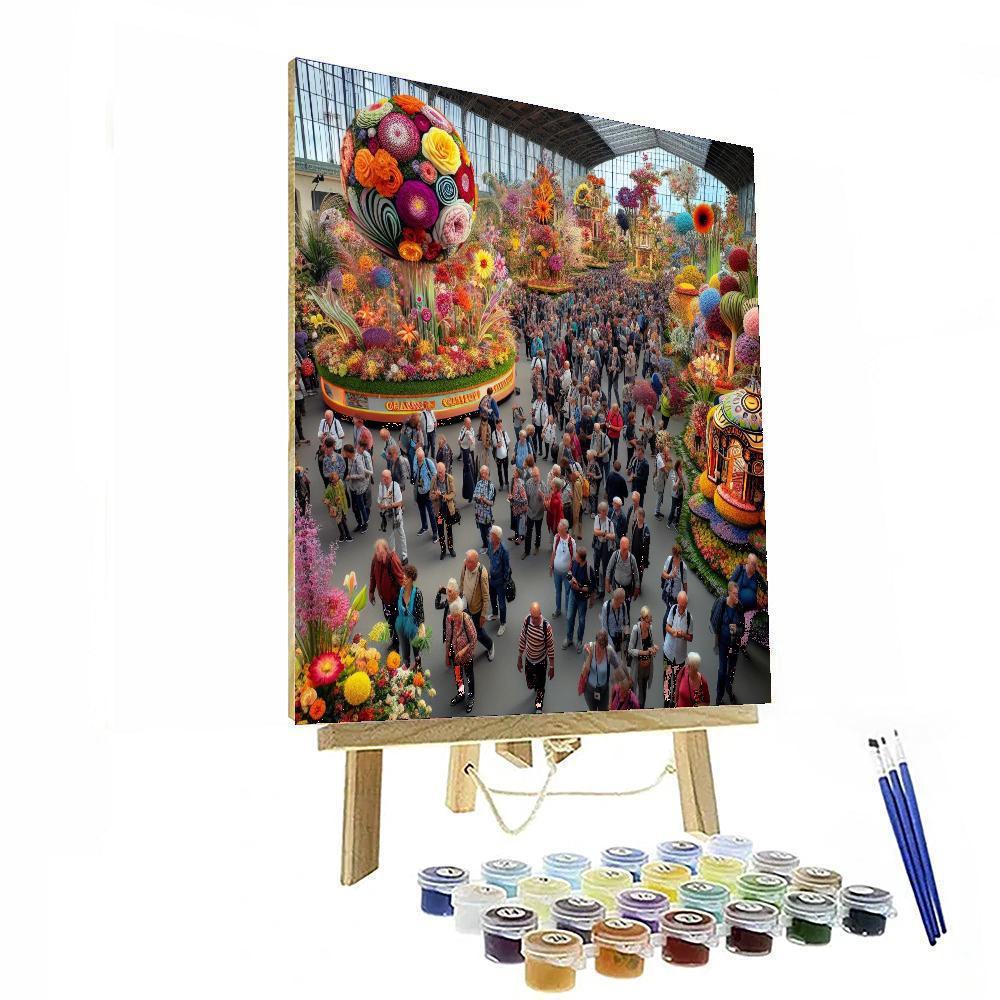 International Flower Festival Paint By Numbers Kits