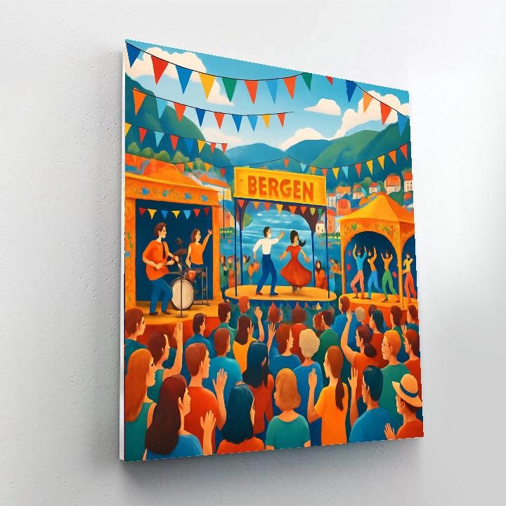 Bergen International Festival Paint By Numbers Kits