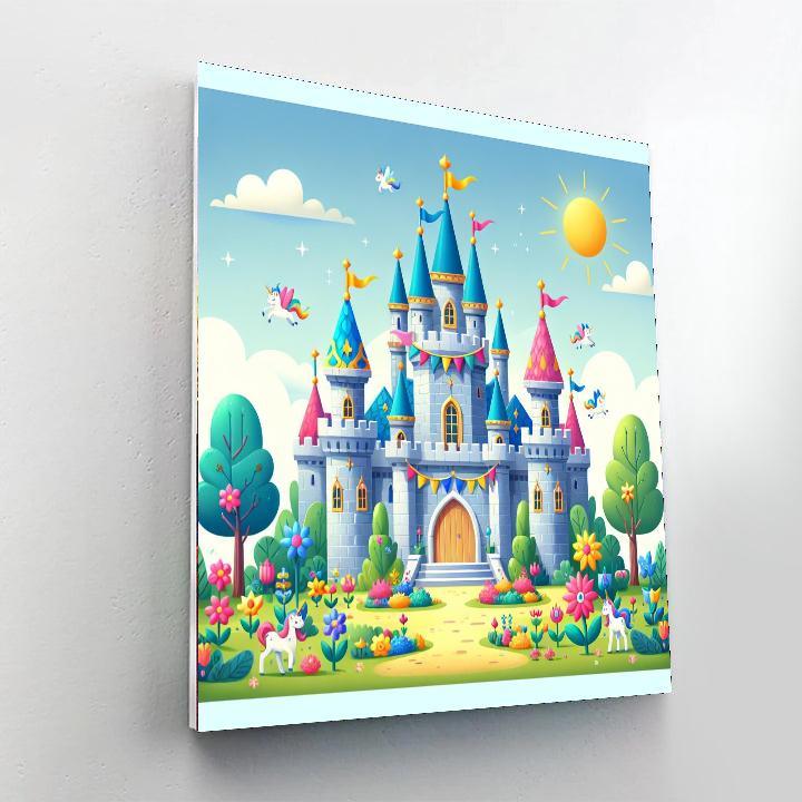 My Magical Castle Numbered Painting Kits