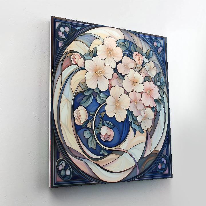 Alphonse Mucha Inspired Ethereal Nature's Melody  Paint By Numbers Kits