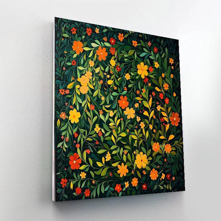 Frida Kahlo Inspired Eternal Cycle Of Life  Paint By Number