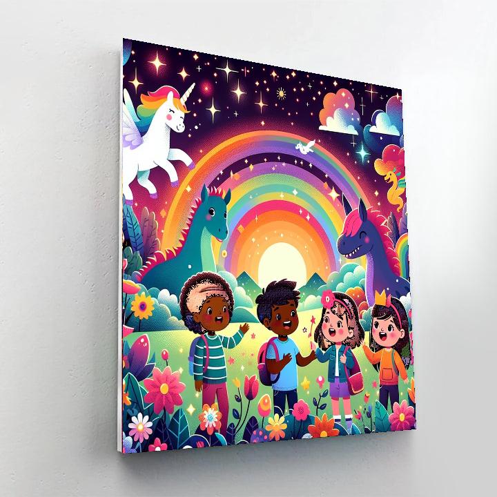 Fantastic Magical Quest Painting By Numbers Kit