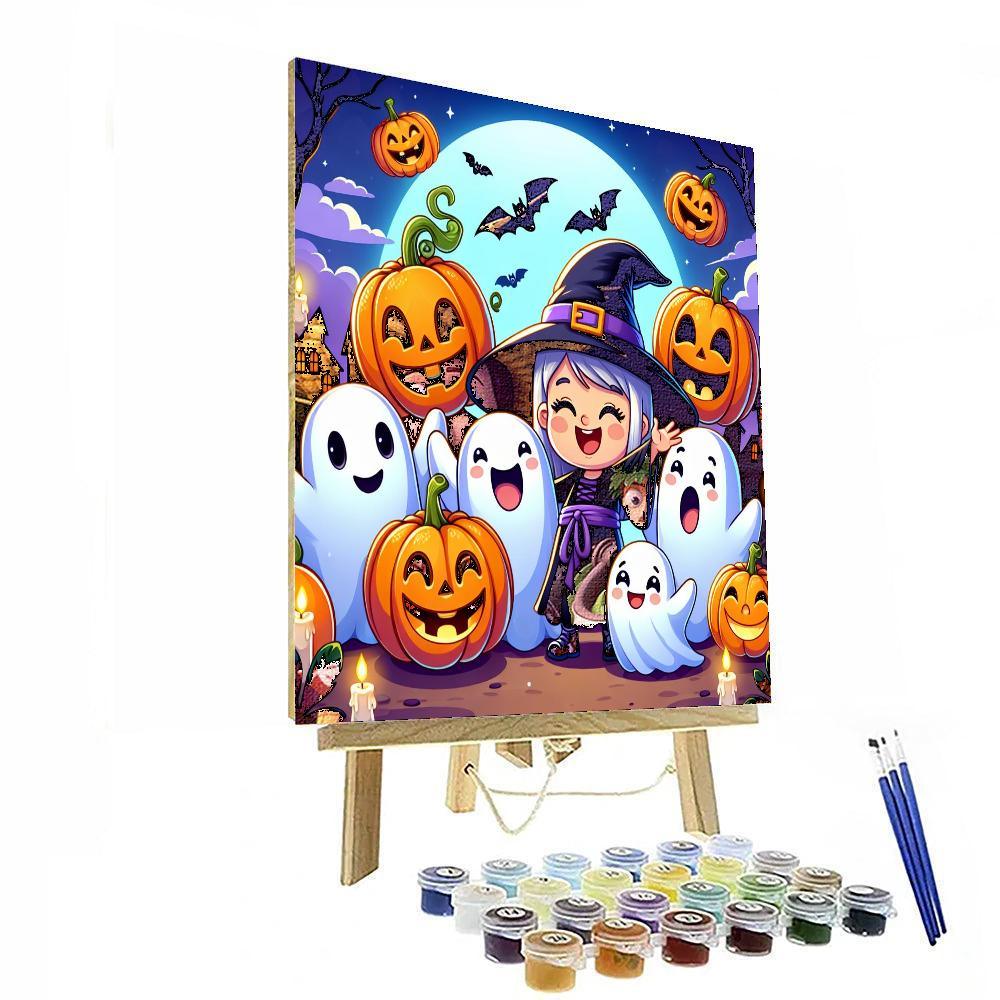 Magical Halloween Tales Paint By Numbers Kits