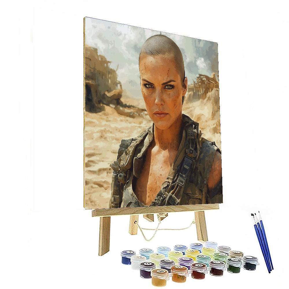 Charlize Theron: Crafting Furiosa's Fierce Odyssey Numbered Painting Kits