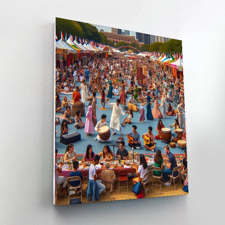 National Folklife Festival Paint By Numbers Kits