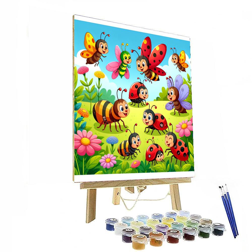 Amazing Insect World Paint By Color