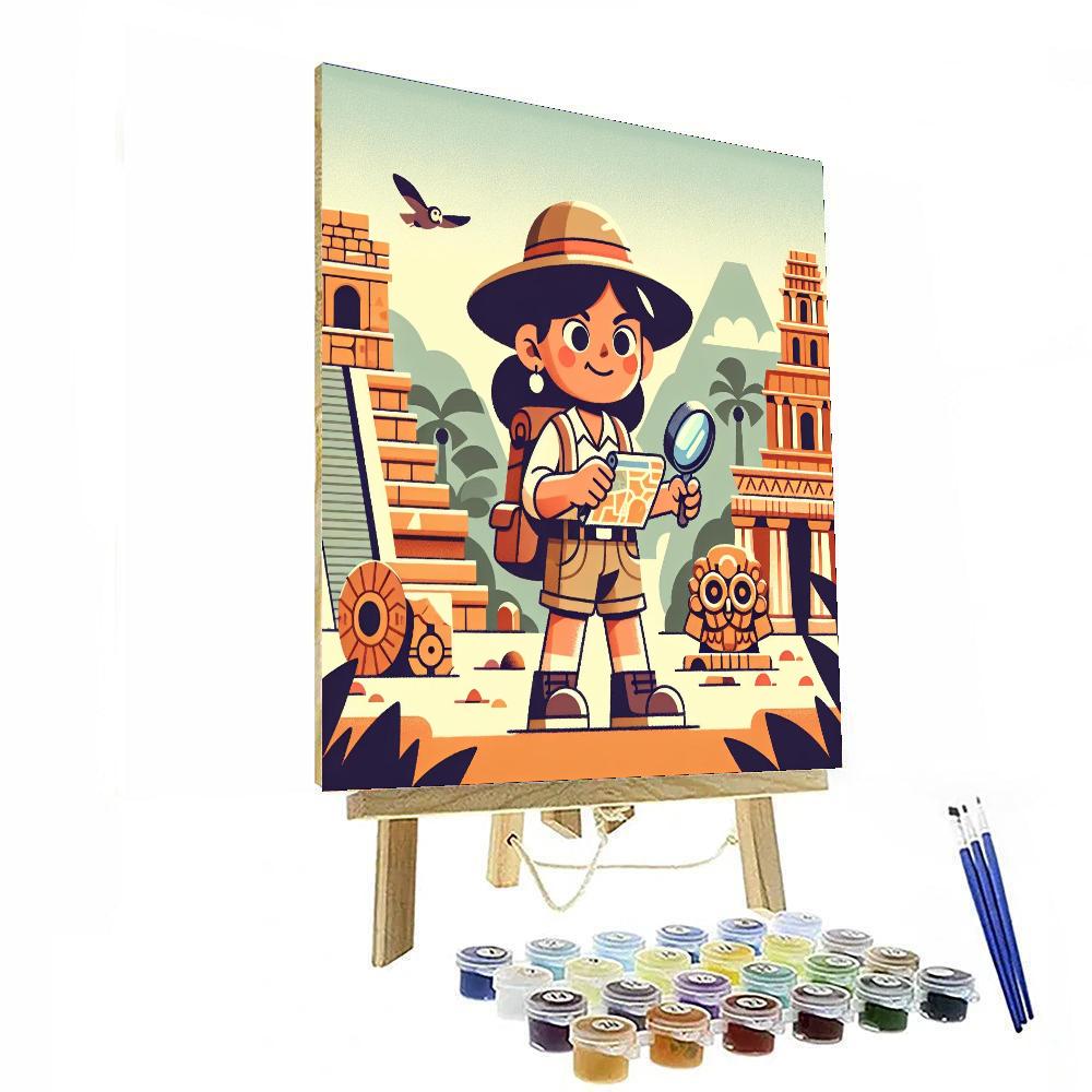 Historic Discovery Expedition Painting Number Kit
