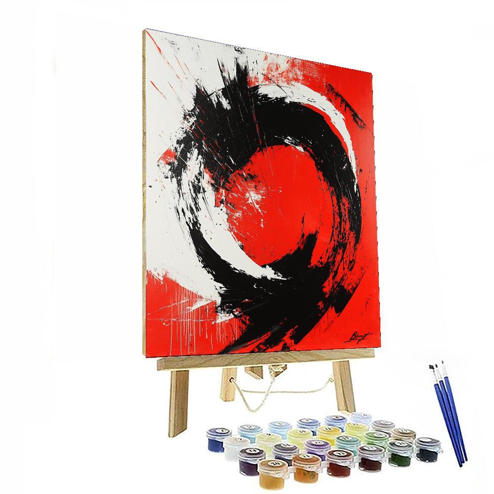 Banksy Inspired Whispers Of Dissent  DIY Paint By Numbers