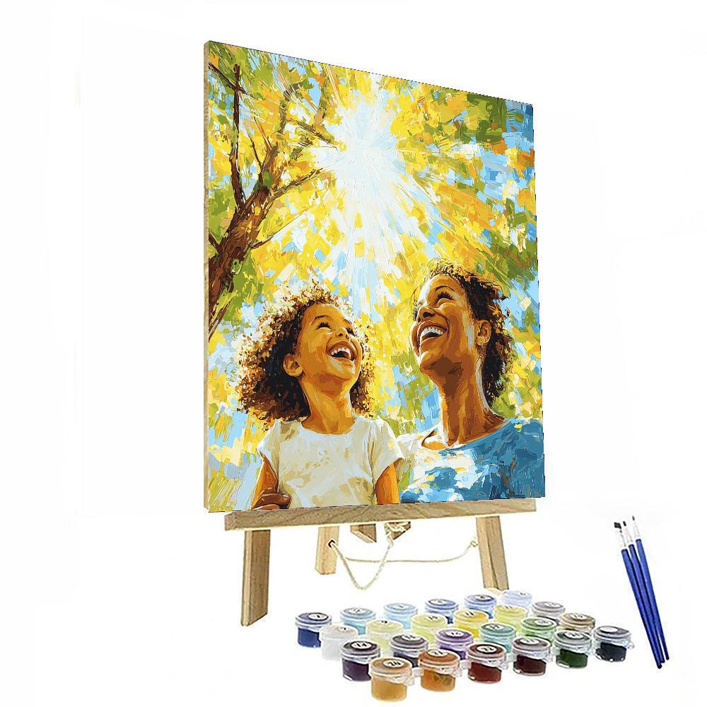 Harmony In Laughter Painting Number Kit