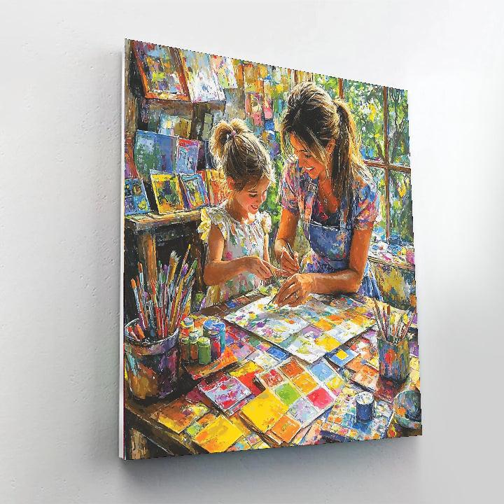 Crafting Togetherness DIY Paint By Numbers